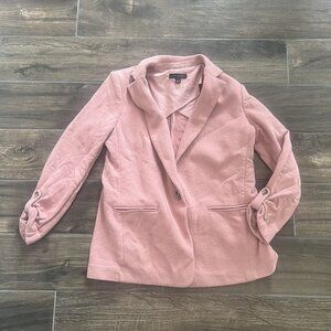 Ann Taylor Pink Mauve Blazer Size 4